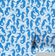 Revestimento Autoadesivo para Parede - Cavalo-Marinho Monocromático em Ondas, Azul Removível p/ Banheiro, Lavanderia e Armário - S4Sassy 63,5 cm (L) × 152,4 cm (C) / Azul - Vinil Liso