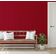 Papel de Parede Vinílico Autoadesivo Removível Xadrez Floral Pequeno Estilo Asiático para Banheiro, Lavanderia e Armário Vermelho - S4Sassy 63,5 cm (L) × 304,8 cm (C) / Vermelho - Vinil Texturizado