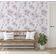 Contact Vinílico Impermeável Removível Inspirado na Natureza, Flores em Arte Linear Minimalista para Paredes, Armários, Cômoda - S4Sassy 63,5 cm (L) × 304,8 cm (C) / Roxo - Vinil Liso