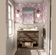 Papel Vinílico Autoadesivo Removível e Impermeável, Estampa Floral Aviário Estilo Giz, para Paredes, Armários e Cômoda, Rosa - S4Sassy 63,5 cm (L) × 914,4 cm (C) / Rosa - Vinil Liso