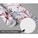 Papel de Parede Vinílico Autoadesivo Floral Tropical Branco À Prova D'Água Removível para Quartos, Imóveis Alugados e Armários - S4Sassy 63,5 cm (L) × 914,4 cm (C) / Branco - Vinil Liso