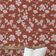 Papel de Parede Autoadesivo Removível Floral Estilo Esboço Marrom - Mural Instantâneo para Quarto, Banheiro, Lavanderia, Armário - S4Sassy 63,5 cm (L) × 304,8 cm (C) / Marrom - Vinil Liso