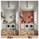 Papel de Parede Autoadesivo Removível Floral Estilo Esboço Marrom - Mural Instantâneo para Quarto, Banheiro, Lavanderia, Armário - S4Sassy 63,5 cm (L) × 914,4 cm (C) / Marrom - Vinil Liso