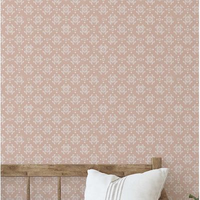 Papel de Parede Vinílico Autoadesivo Laranja Removível Bloqueador Solar Estilo Asiático para Banheiro, Lavanderia e Armário - S4Sassy 63,5 cm (L) × 304,8 cm (C) / Laranja - Vinil Liso