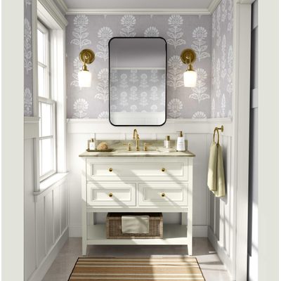 Vinil Autoadesivo com Estampa Ethnic Bloom, Impermeável, Cinza, Removível, Estilo Asiático, Quartos, Salas, Aluguel, Armários - S4Sassy 63,5 cm (L) × 304,8 cm (C) / Cinza - Vinil Liso