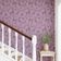 Papel Vinílico Autoadesivo Impermeável Folha Pontilhada Roxo, Removível para Decoração de Quartos, Espaços Alugados e Armários - S4Sassy 63,5 cm (L) × 914,4 cm (C) / Roxo - Vinil Liso
