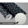 Papel Contact Vinílico Autoadesivo Removível Impermeável com Estampa Flores do Prado para Paredes, Armários e Cômoda - S4sassy 63,5 cm (L) × 152,4 cm (C) / Cinza - Vinil Texturizado