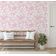 Removível Impermeável Papel Contato Jardim de Rosas Gravado Vinil Autoadesivo em Rolo para Paredes Armários Cômoda Rosa - S4Sassy 63,5 cm (L) × 914,4 cm (C) / Rosa - Vinil Liso