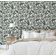 Removível Inspirado na Natureza, Impermeável, Estampa Floral, Rolo Vinílico Autoadesivo para Parede, Armário/Cômoda, DIY, Verde - S4sassy 63,5 cm (L) × 304,8 cm (C) / Verde - Vinil Liso