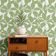Papel de Parede Vinílico Autoadesivo Folhas Pontilhadas À Prova D'Água - Verde, Removível para Quartos, Inquilinos e Armários - S4Sassy 63,5 cm (L) × 609,6 cm (C) / Verde - Vinil Liso