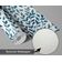 Rolo Vinílico Autoadesivo Removível, Motivo Natural, Impermeável, Estampa Botânica Vermelha e Cinza para Paredes e Armários Azul - S4sassy 63,5 cm (L) × 152,4 cm (C) / Azul - Vinil Texturizado