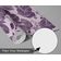 Papel Contact Vinílico Autoadesivo Removível à Prova d'Água, Estampa Listrada Botânica para Paredes, Armários e Cômoda, Roxo - S4sassy 63,5 cm (L) × 152,4 cm (C) / Roxo - Vinil Liso