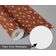 Rolo Vinílico Autoadesivo Removível Estampa Flores do Prado Inspirado na Natureza para Paredes, Armários e Cômoda - Marrom - S4sassy 63,5 cm (L) × 152,4 cm (C) / Marrom - Vinil Liso