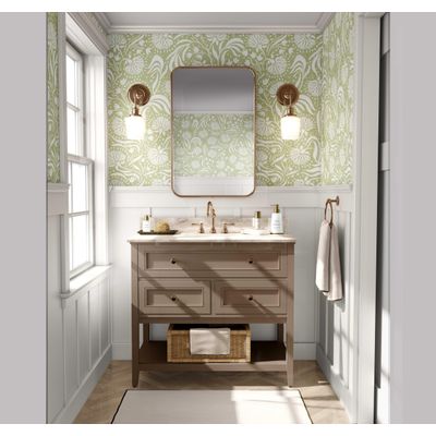Papel de Parede Vinílico Autoadesivo com Dente-de-Leão Desenhado à Mão, Verde, Fácil Aplicação para Quarto, Armários e Sala - S4Sassy 63,5 cm (L) × 152,4 cm (C) / Verde - Vinil Texturizado