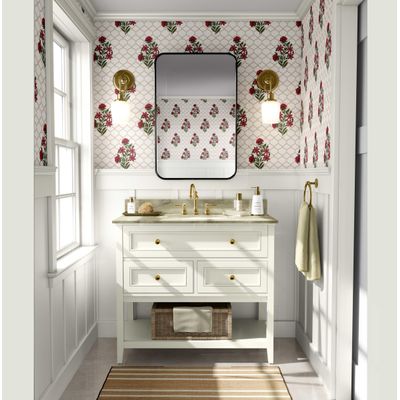 Papel de Parede Vinílico Autoadesivo Treliça Rosa, Impermeável Bege, Removível Asiático para Quartos, Sala, Locação, Armários - S4Sassy 63,5 cm (L) × 914,4 cm (C) / Bege - Vinil Liso