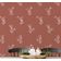 Rolo de Papel Contact Vinílico Autoadesivo, Removível e Impermeável, Mini Buquê Floral Rosa para Paredes, Armários e Cômoda - S4sassy 63,5 cm (L) × 609,6 cm (C) / Rosa - Vinil Liso