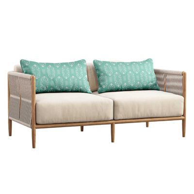 Capa para Almofada Lombar em Poliéster Interno/Externo, Retangular, Impermeável e Resistente às Intempéries para Móveis de Pátio - Vargottam 30,48 Cm × 45,72 Cm / Verde