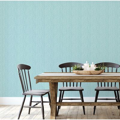 Adesivo Removível Azul Contemporâneo Dash, Papel Contato Abstrato para Paredes, Armários/Cômoda Rolo Vinil Autoadesivo Impermeável - S4sassy 63,5 cm (L) × 609,6 cm (C) / Azul - Vinil Liso
