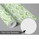 Papel Vinílico Autoadesivo Impermeável Estampa Chic de Pássaros e Corais Verde Removível para Quartos, Inquilinos e Armários - S4Sassy 63,5 cm (L) × 152,4 cm (C) / Verde - Vinil Liso