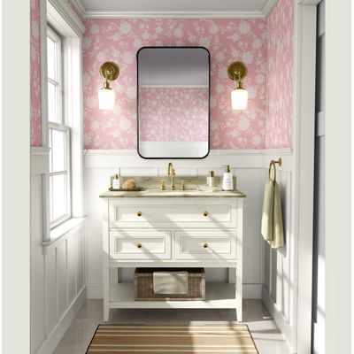 Papel Contact Removível À Prova d'Água, Estampa de Pétalas Pastel para Paredes, Armários e Cômoda, Rolo de Vinil Autoadesivo - S4sassy 63,5 cm (L) × 609,6 cm (C) / Rosa - Vinil Liso