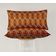 Capa de Almofada Lombar em Poliéster Interno/Externo, Impermeável e Resistente às Intempéries, Retangular para Móveis de Pátio - Vargottam 30,48 Cm × 60,96 Cm / Laranja