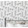 Papel de Parede Vinílico Autoadesivo Impermeável, Estampa Botânica Esboço Chique, Cinza, para Quartos, Espaços Alugados e Armários - S4Sassy 63,5 cm (L) × 914,4 cm (C) / Cinza - Vinil Texturizado