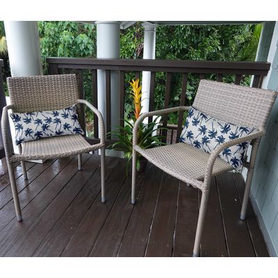 Capa para Almofada Lombar Retangular em Tecido de Poliéster Impermeável para Todos os Climas, Interno/Externo, Móveis de Pátio - Vargottam 30,48 Cm × 60,96 Cm / Branco