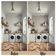 Papel de Parede Vinílico Autoadesivo Removível, Folha Leque Chique Bege À Prova D'Água | Para Dormitório, Sala, Armário - S4Sassy 63,5 cm (L) × 609,6 cm (C) / Bege - Vinil Liso