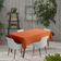 Toalha de Mesa Impermeável Interno/Externo, Capa de Mesa Primavera/Verão para Mesa Circular do Quintal/Churrasco/Piquenique - Vargottam 147,32 Cm (L) × 208,28 Cm (C) / Vermelho