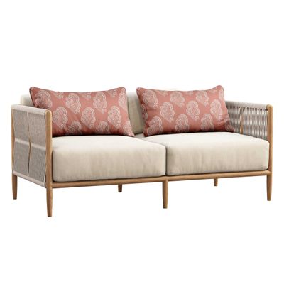 Capa de Almofada Lombar Retangular em Poliéster, Impermeável para Todas as Intempéries, para Móveis de Pátio - Vargottam 30,48 Cm × 60,96 Cm / Laranja