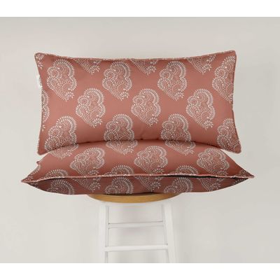 Capa de Almofada Lombar Retangular em Poliéster, Impermeável para Todas as Intempéries, para Móveis de Pátio - Vargottam 30,48 Cm × 60,96 Cm / Laranja