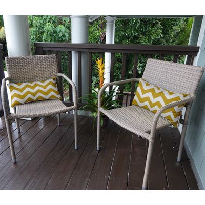 Capa de Almofada Lombar Retangular em Tecido de Poliéster para Uso Interno/Externo, Impermeável para Móveis de Pátio - Vargottam 30,48 Cm × 50,8 Cm / Amarelo