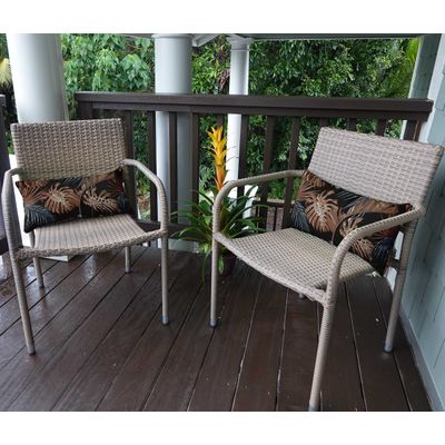 Capa de Almofada Lombar Retangular em Tecido de Poliéster para Uso Interno/Externo, Impermeável para Móveis de Pátio - Vargottam 30,48 Cm × 45,72 Cm / Preto