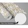Papel Contact Vinílico Autoadesivo Floral Chique, À Prova d'Água - Bege, Removível para Quartos, Salas, Locatários e Armários - S4Sassy 63,5 cm (L) × 609,6 cm (C) / Bege - Vinil Texturizado