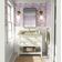 Papel de Parede Vinílico Autocolante Peel & Stick Floral Chic À Prova d'Água Rosa Removível Para Quartos, Salas e Armários - S4Sassy 63,5 cm (L) × 609,6 cm (C) / Rosa - Vinil Liso