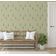 Papel de Parede Floresta Ornamental Verde Autoadesivo - Decoração DIY Fácil para Quarto Estilo Fazenda, Sala, Armários - S4Sassy 63,5 cm (L) × 609,6 cm (C) / Verde - Vinil Liso