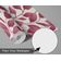 Papel de Parede Vinílico Autoadesivo Estampa Folha Chique Rosa À Prova d'Água Removível para Quartos, Salas e Armários - S4Sassy 63,5 cm (L) × 152,4 cm (C) / Rosa - Vinil Liso
