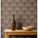 Papel de Parede Art Déco Fan Tree Marrom, Vinil Autoadesivo, Revestimento DIY Fácil para Quarto Estilo Fazenda, Armários e Salas - S4Sassy 63,5 cm (L) × 609,6 cm (C) / Marrom - Vinil Liso