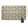 Tapete Magnético Dobrável Algodão c/ Almofada Fibra e Apoio Silicone, Lavável, para Viagem, p/ Tábua (Mesa,Lav./Sec.) - Floral - Vargottam 71,12 Cm × 121,92 Cm / Bege
