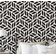 Papel de Parede Folha em Grade Moderno, Preto, Vinil Autoadesivo, Aplicação Fácil DIY para Quarto, Armários e Salas - S4Sassy 63,5 cm (L) × 609,6 cm (C) / Preto - Vinil Liso