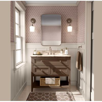 Papel de Parede Vinílico Autoadesivo Microgeométrico Moderno Marrom, Revestimento Decorativo DIY para Quarto, Armário e Sala - S4Sassy 63,5 cm (L) × 914,4 cm (C) / Marrom - Vinil Texturizado