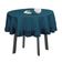 Toalha de Mesa Redonda com Babados para Cozinha e Sala de Jantar, Capa para Tampo de Mesa, Decoração, Algodão Lisa, Azul - Vargottam 137,16 Cm × 203,2 Cm – Retangular / Azul