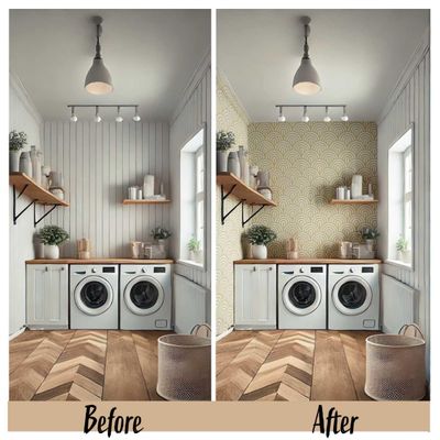 Papel de Parede Geométrico Semi-Círculo Moderno Marrom Autoadesivo de Vinil, Fácil Aplicação para Quarto, Armários e Sala - S4Sassy 63,5 cm (L) × 914,4 cm (C) / Marrom - Vinil Liso