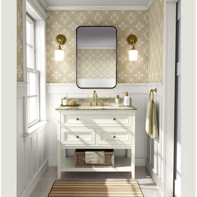 Papel de Parede Azulejo Floral Ornamentado Bege Autoadesivo em Vinil, Fácil DIY para Quarto Estilo Fazenda, Sala e Armários - S4Sassy 63,5 cm (L) × 609,6 cm (C) / Bege - Vinil Texturizado