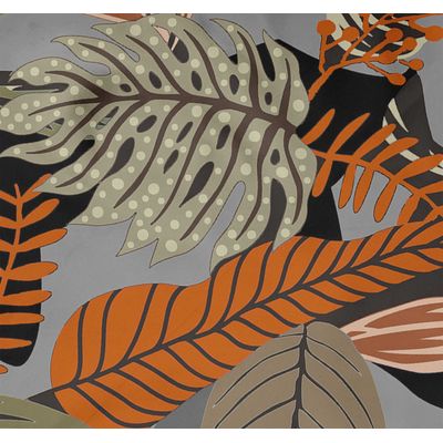 Toalhas de Mesa Interno/Externo Impermeáveis para Pátio, Capas de Primavera/Verão para Mesa de Quintal/Churrasco/Piquenique - Vargottam 147,32 Cm × 259,08 Cm – Com Furo Para Guarda-Sol / Cinza