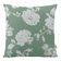 Capas de Almofada Verdes Estampadas Decorativas de Luxo - Vargottam 60,96 Cm × 60,96 Cm – Retangular / Verde
