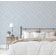Papel de Parede Autoadesivo Vinil Removível Diamante Geométrico Azul, Faça-Você-Mesmo para Parede de Entrada, Decoração Fácil - S4sassy 63,5 cm (L) × 609,6 cm (C) / Azul - Vinil Liso