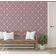 Papel de Parede Galo Real e Floral Rosa, Vinil Autoadesivo DIY para Quarto Estilo Fazenda, Armários e Ambientes - S4Sassy 63,5 cm (L) × 152,4 cm (C) / Rosa - Vinil Liso
