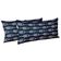 Capa para Almofada Lombar de Poliéster para Uso Interno/Externo, Retangular Impermeável para Móveis de Pátio - Vargottam 30,48 Cm × 60,96 Cm / Azul