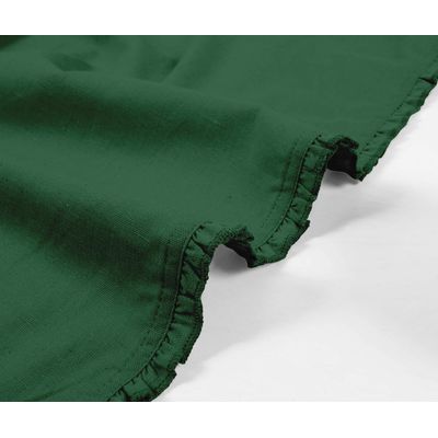Conjunto Básico de Guardanapos de Mesa Laváveis em Linho para Uso Diário - Vargottam 50,8 Cm × 50,8 Cm – Pacote Com 6 / Verde